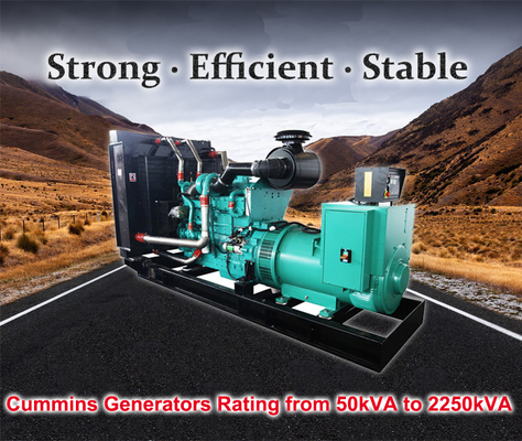 quality Small Water Cooled 110KW 137.5KVA 6 Cylinder Cummins Diesel Generator set factory